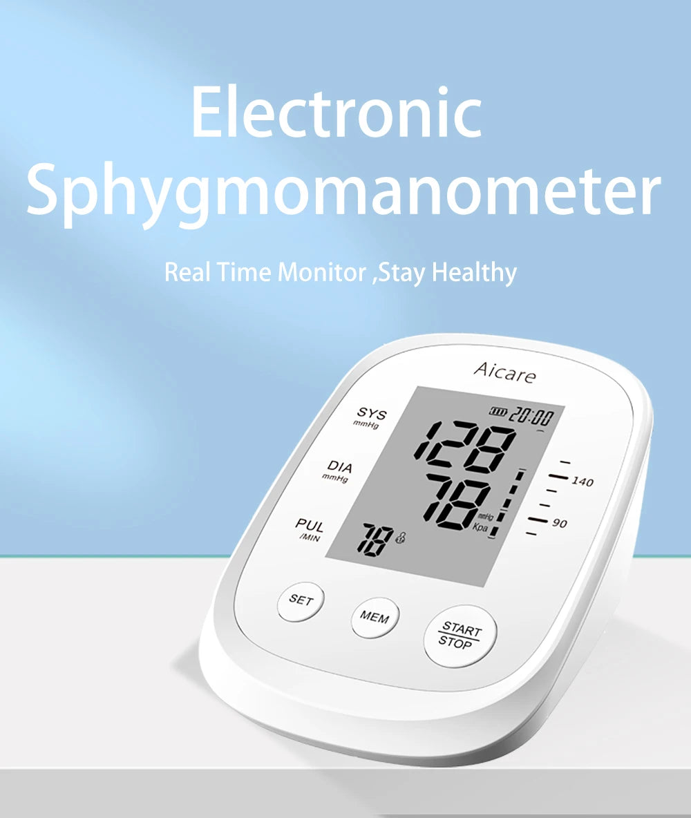 AICARE Upper Arm Blood Pressure Monitor