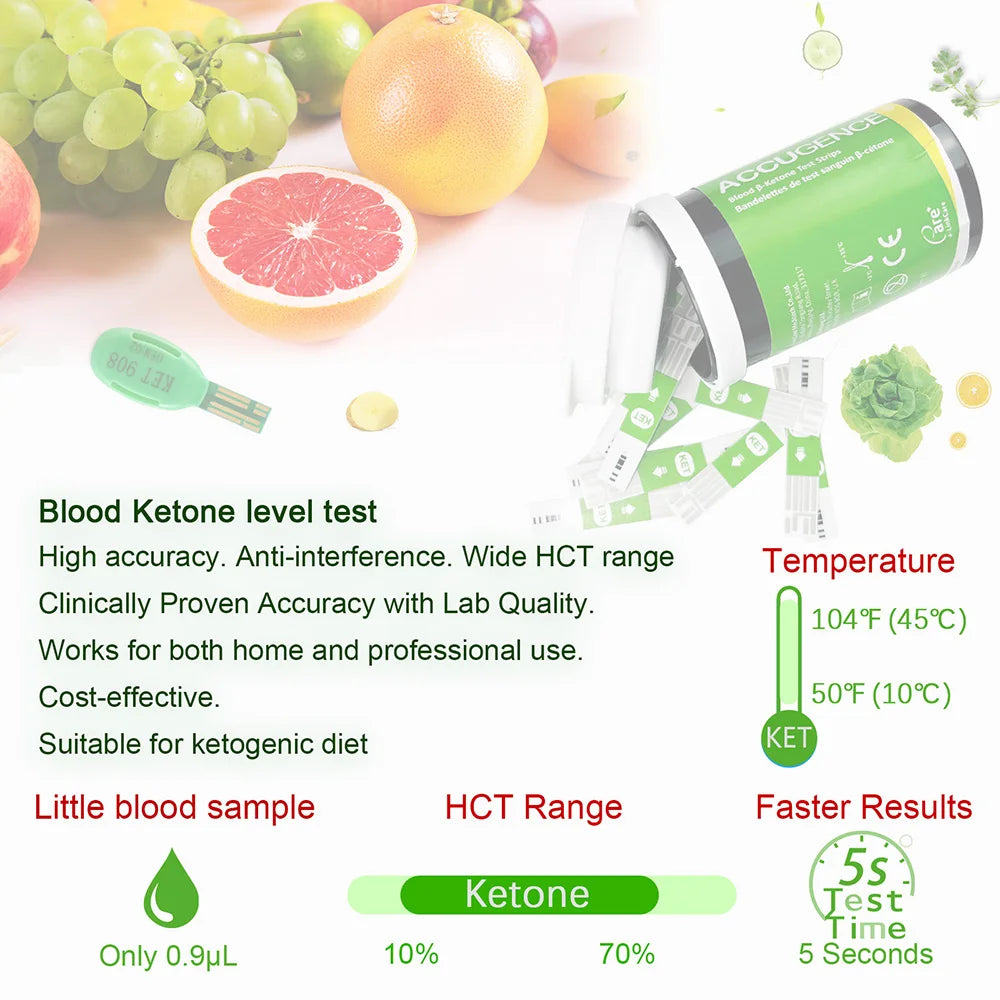4-in-1 Blood Test Strips for PM800
