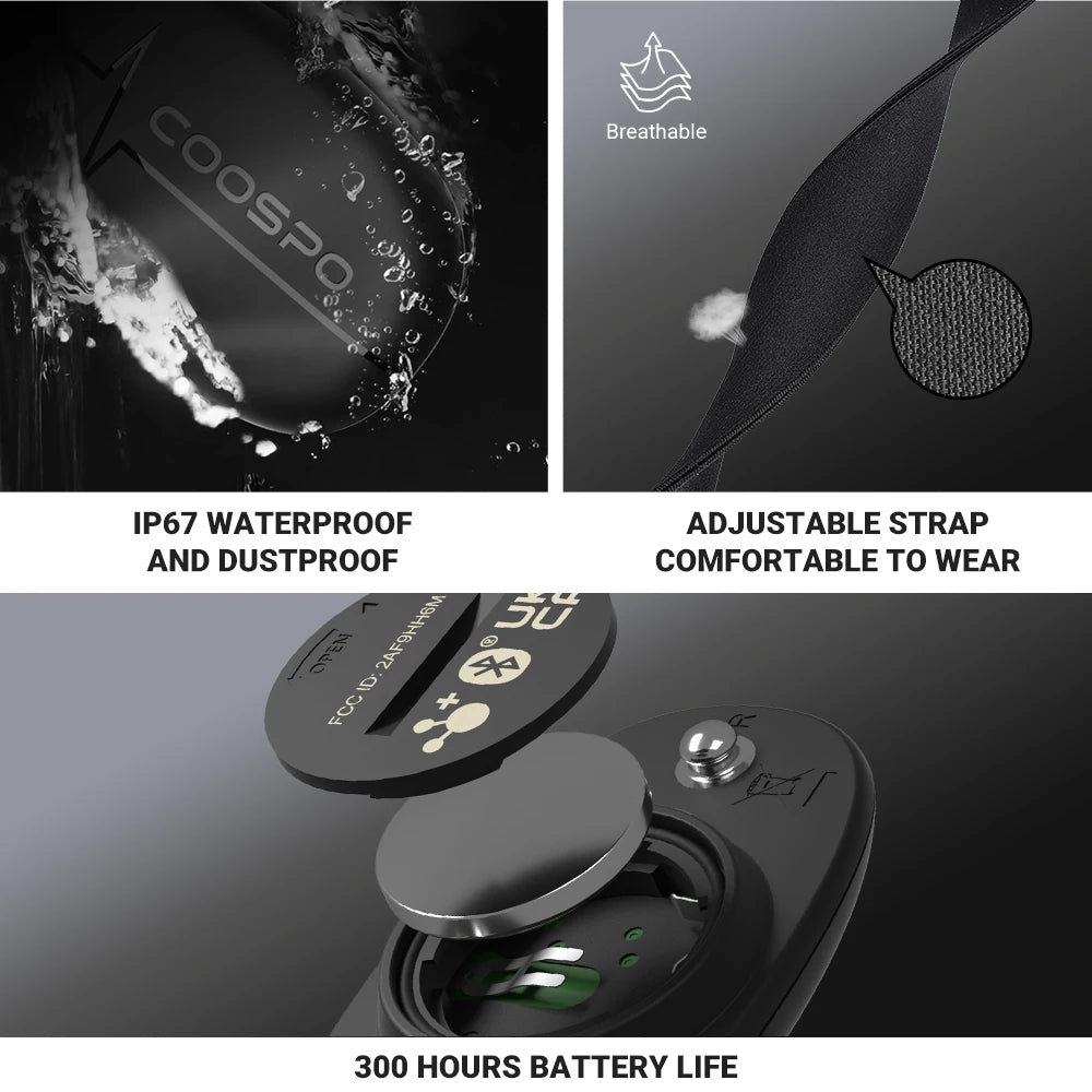 COOSPO Heart Rate Monitor Sensor