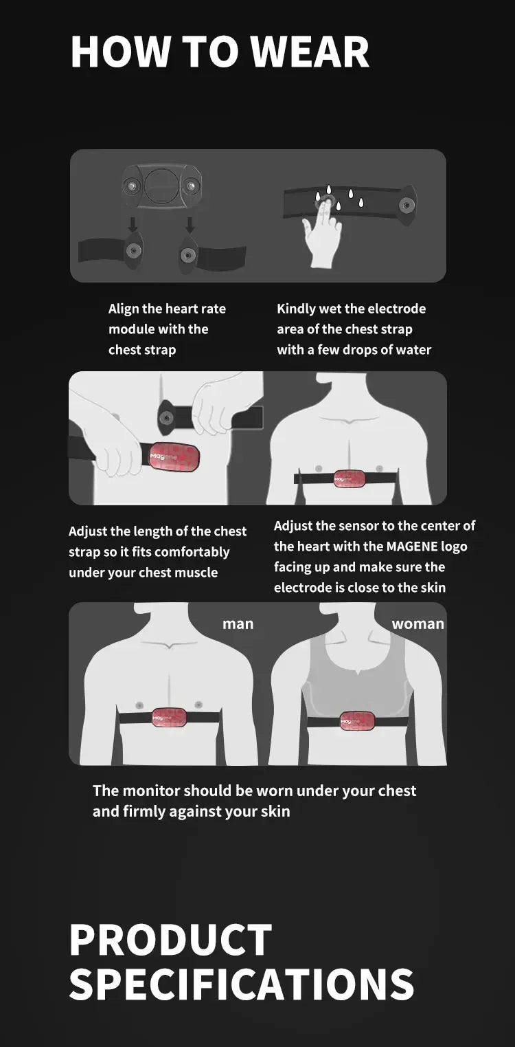 Magene H-Series Heart Rate Monitor