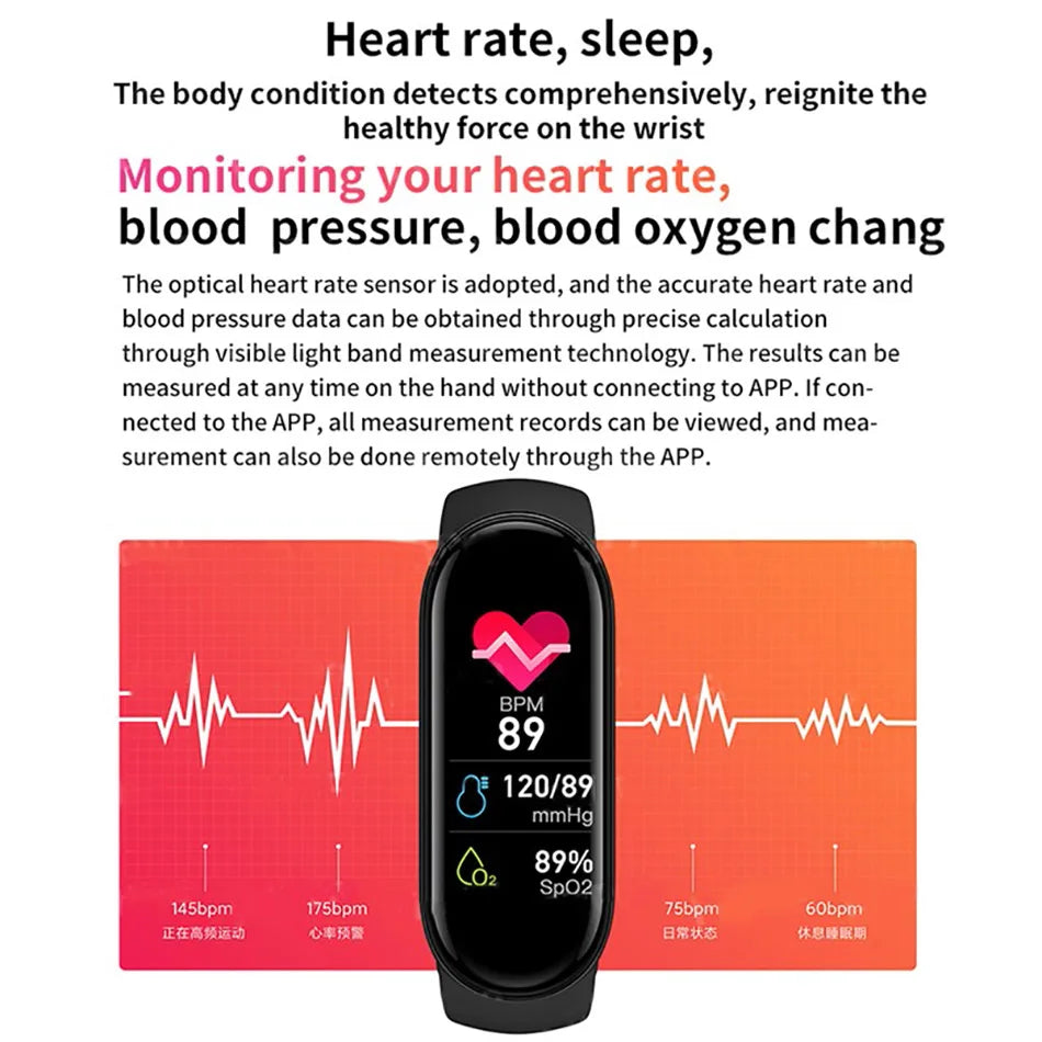 M6 Fitness Smartwatch