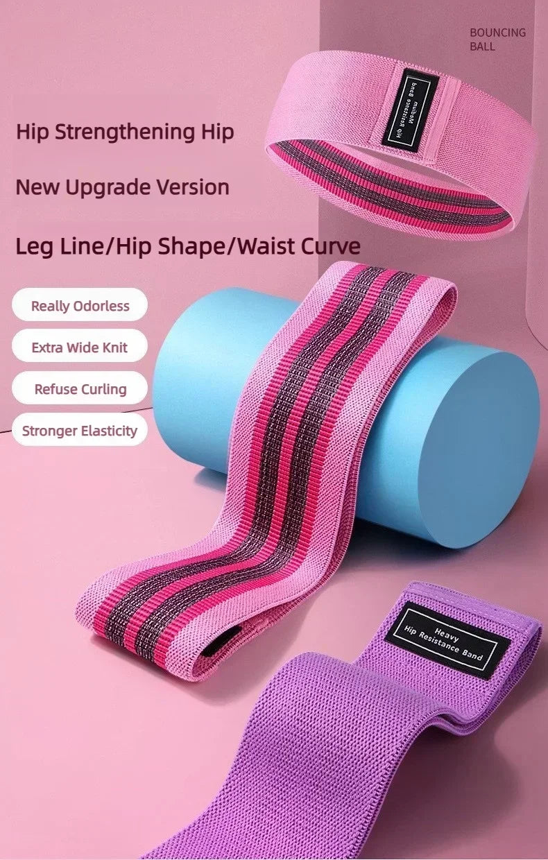 3-Piece Fabric Hip & Glute Bands
