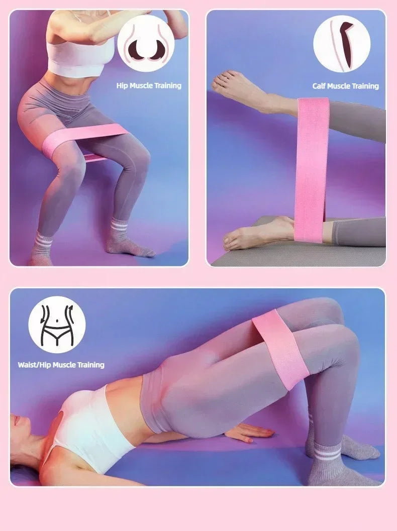 3-Piece Fabric Hip & Glute Bands