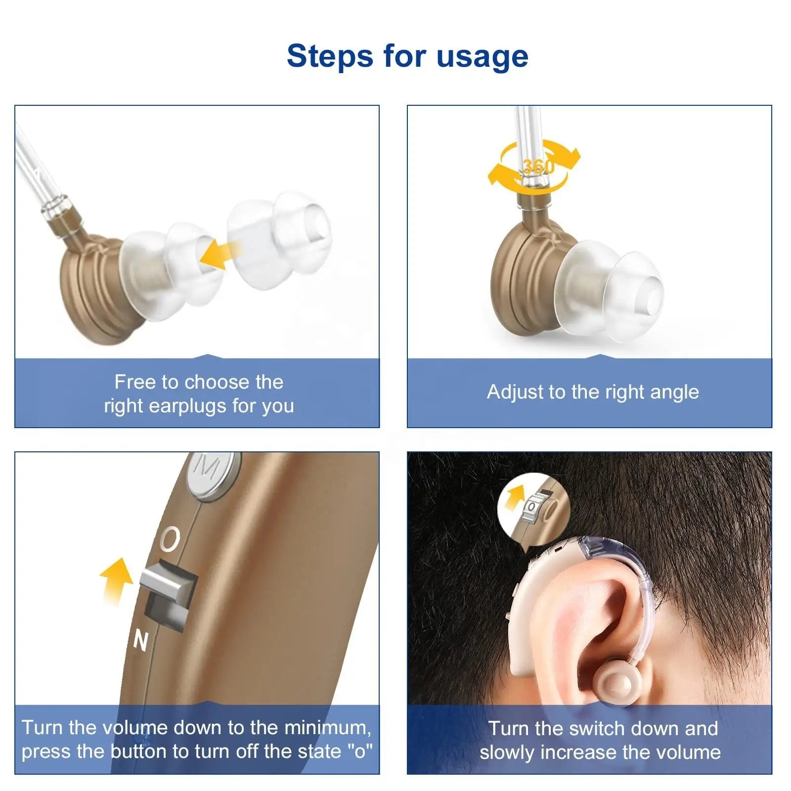 2024 Mini Rechargeable Hearing Aid