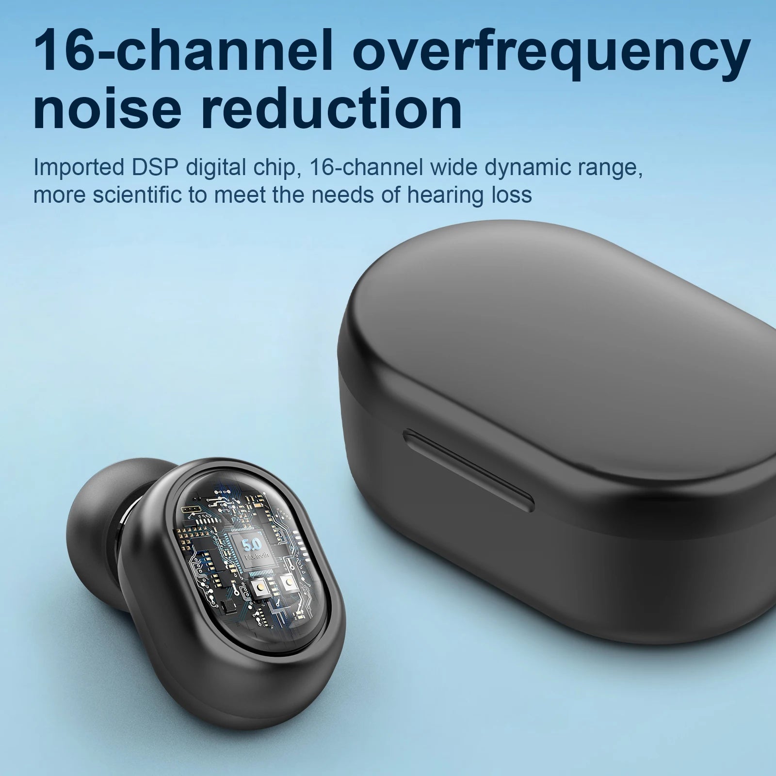 Rechargeable Mini Invisible Hearing Aid