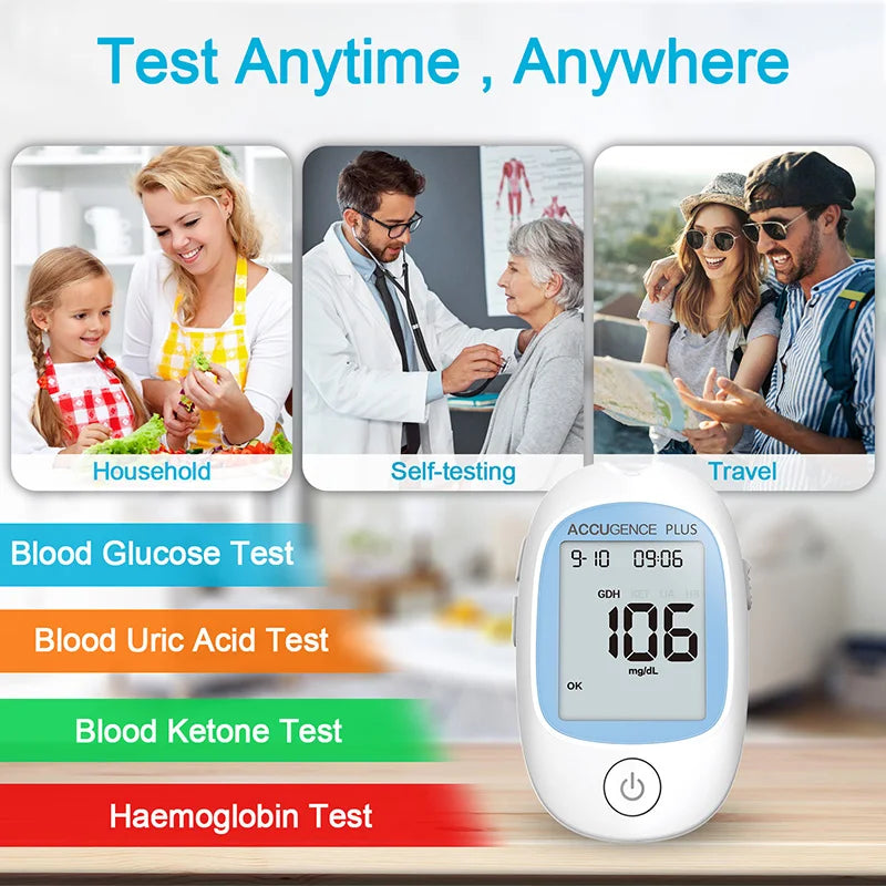 4-in-1 Blood Test Strips for PM800