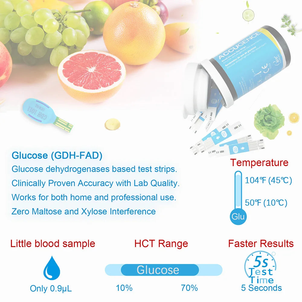 4-in-1 Blood Test Strips for PM800