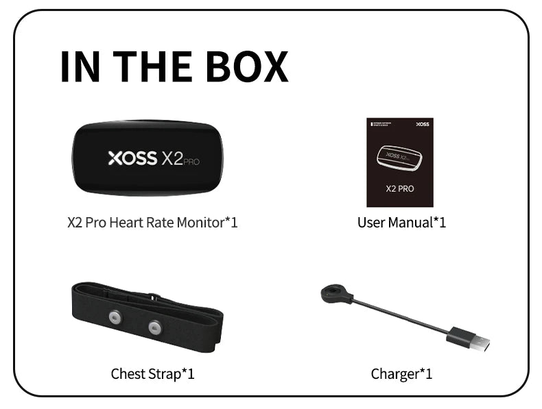 XOSS X2 Pro Heart Rate Monitor