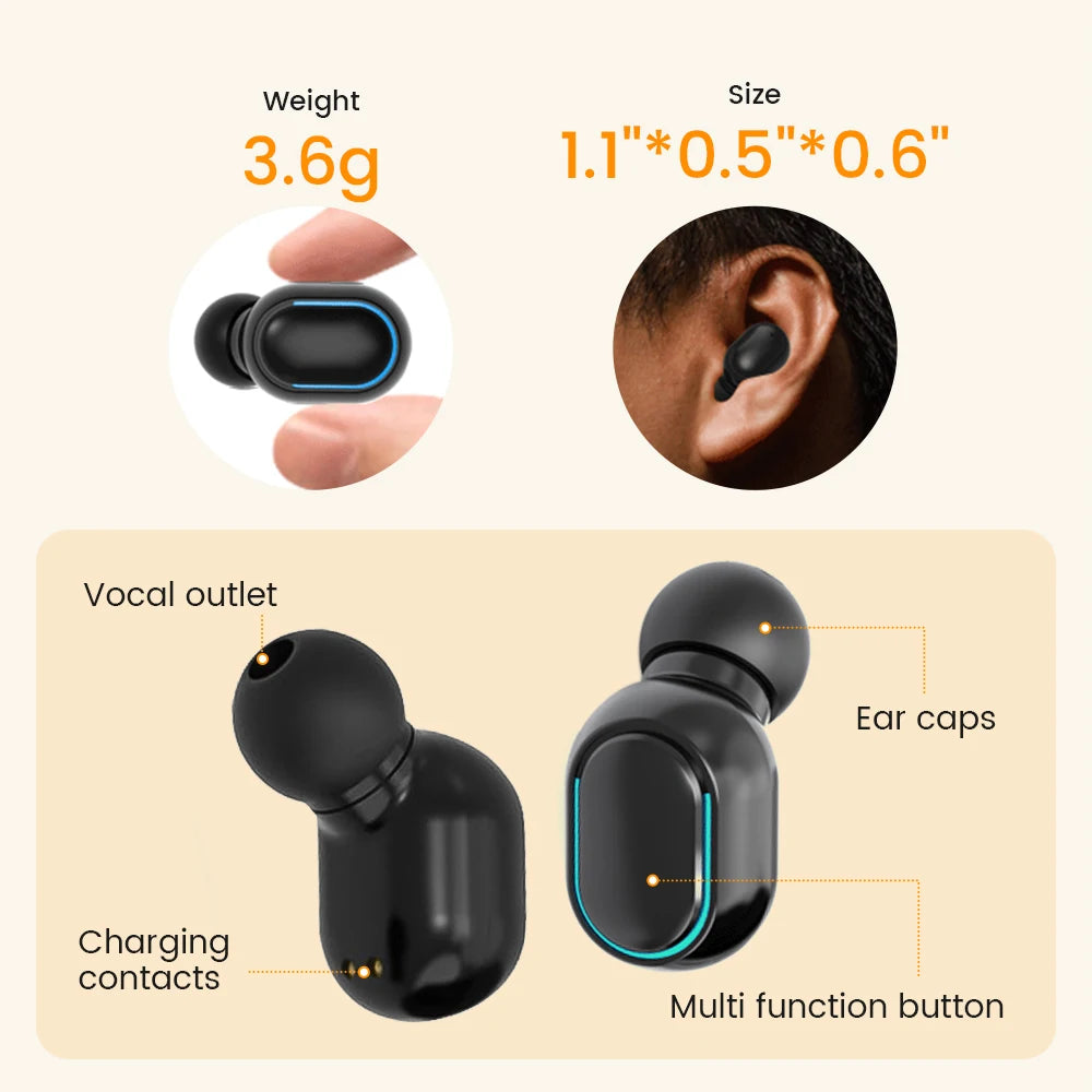 Rechargeable Mini Invisible Hearing Aid