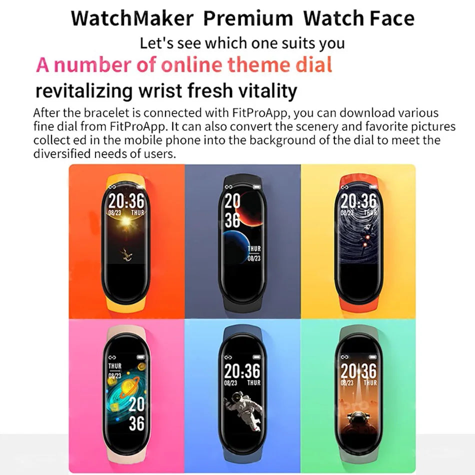 M6 Fitness Smartwatch