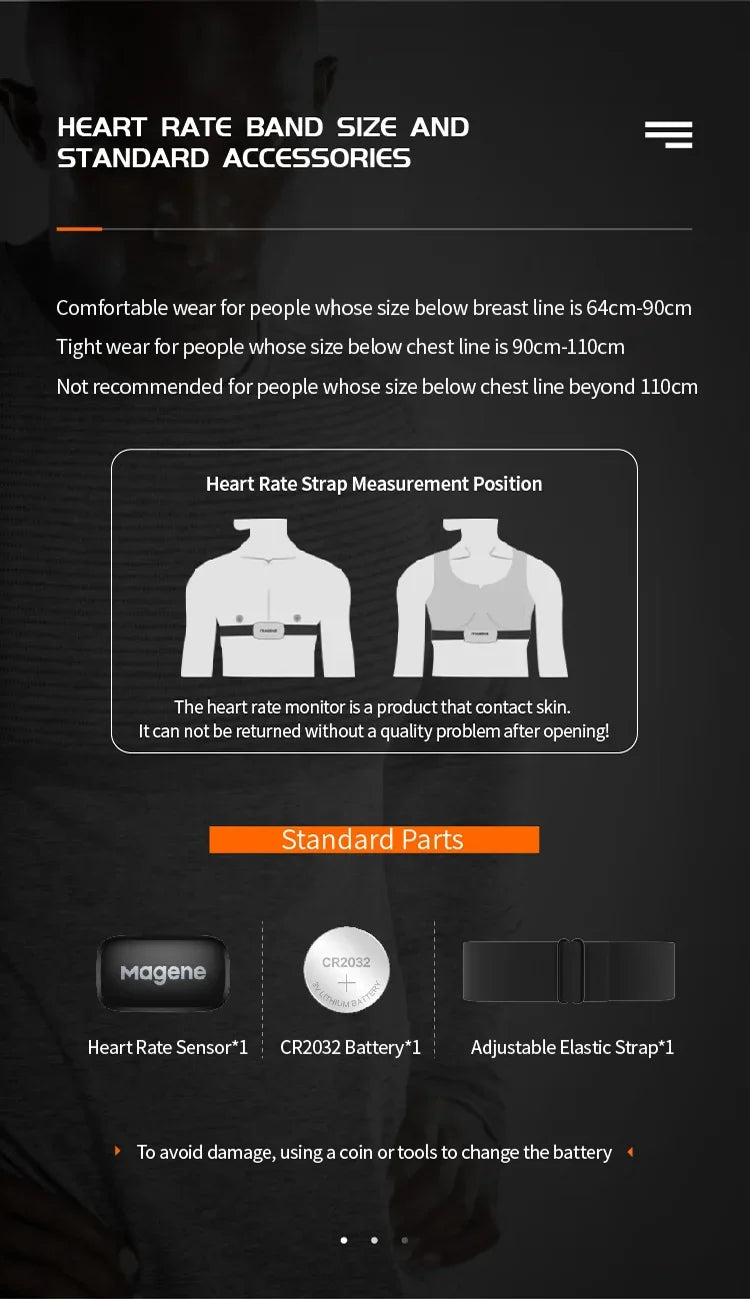 Magene H-Series Heart Rate Monitor