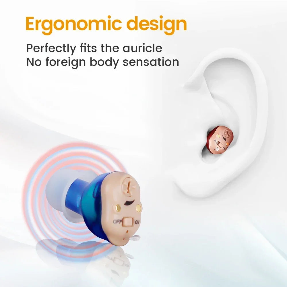 Rechargeable Mini Invisible Hearing Aid