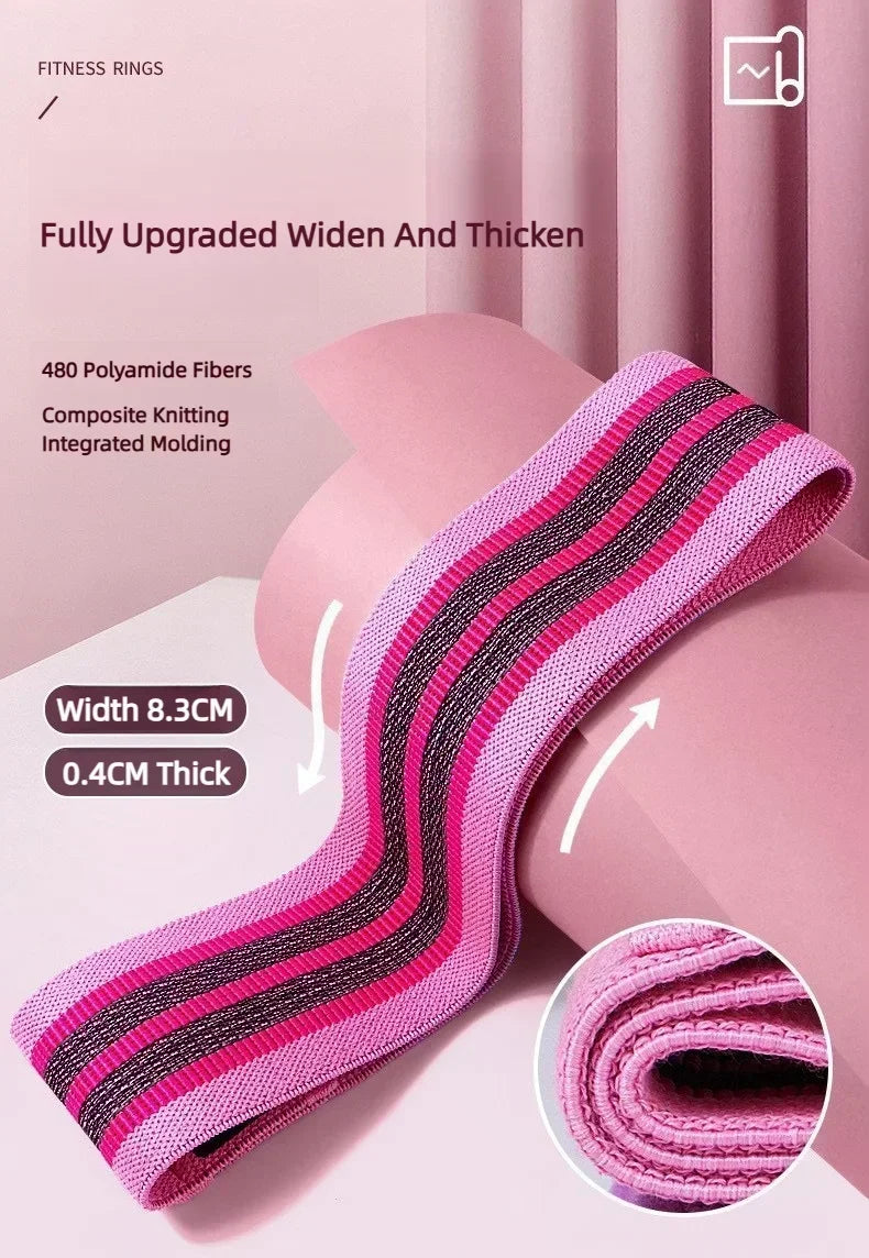 3-Piece Fabric Hip & Glute Bands