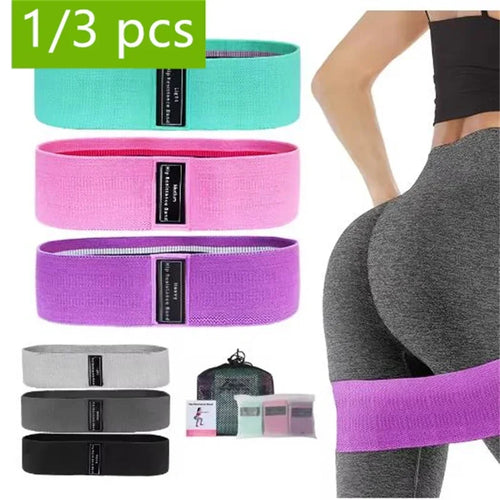 3-Piece Fabric Hip & Glute Bands