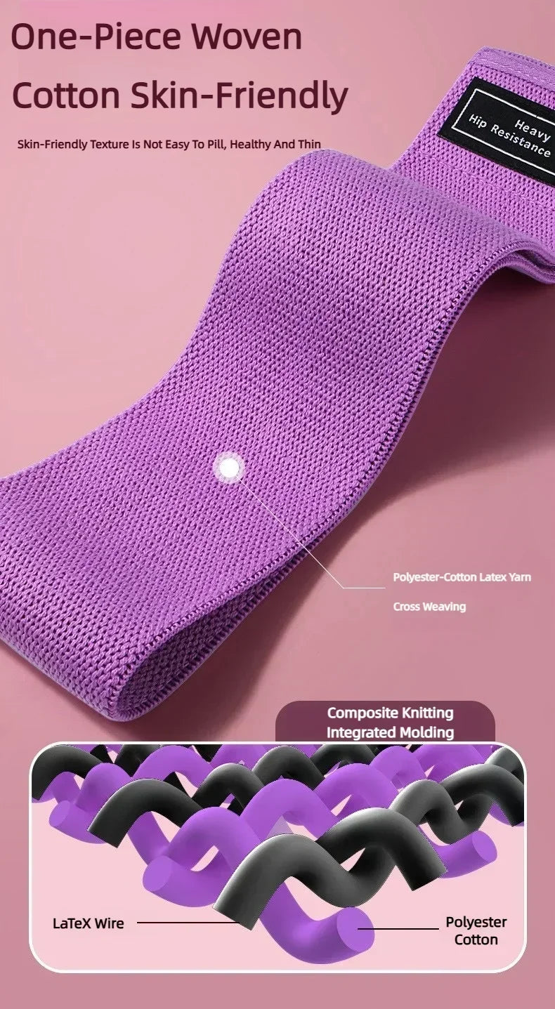 3-Piece Fabric Hip & Glute Bands