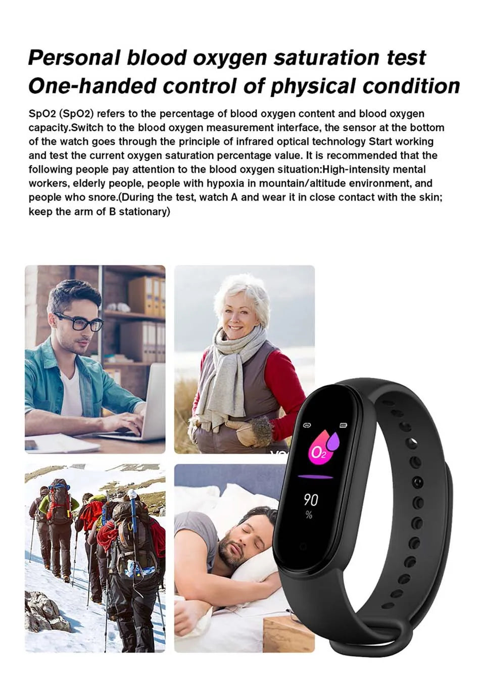 M6 Fitness Smartwatch