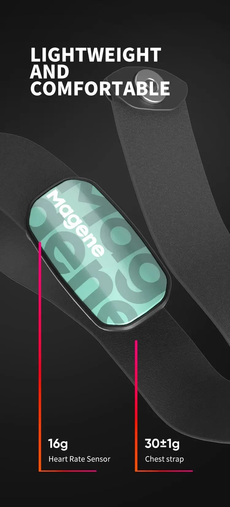Magene H-Series Heart Rate Monitor