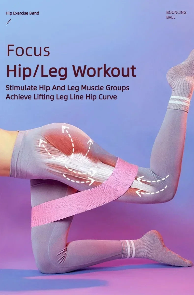 3-Piece Fabric Hip & Glute Bands